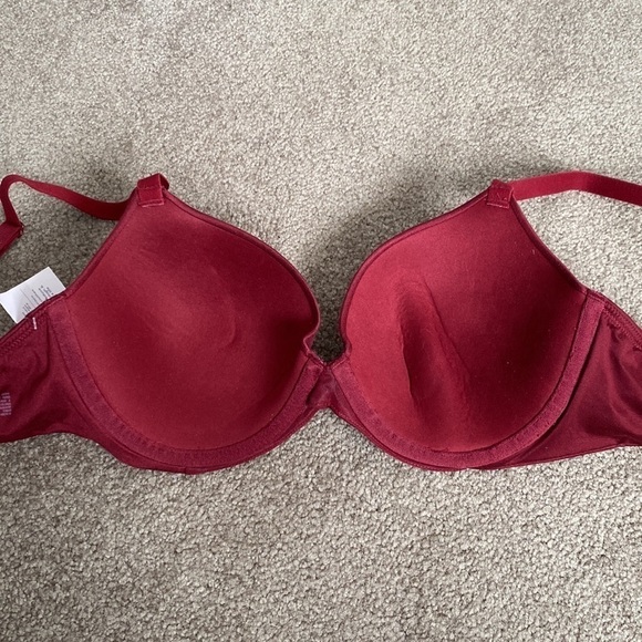 Auden - "The Icon", 36B Merlot / Red Lightly Lined Full Coverage Underwi… - Picture 8 of 8